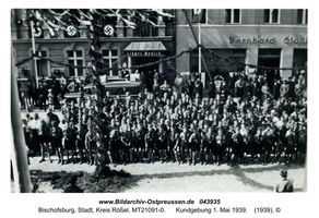 Bischofsburg, Stadt, Kreis Rößel 