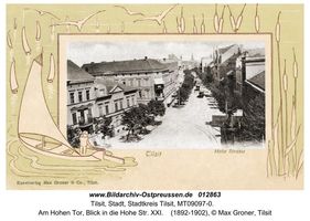 Tilsit, Stadt, Stadtkreis Tilsit Am Hohen Tor