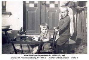 Grünau Kr. Elchniederung, Ort, Kreis Elchniederung 