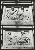 Tilsit, Stadt, Stadtkreis Tilsit  Tilsit, Portal der Luisen-Brücke, Wandbilder Tilsit, Luisen-Brücke, Portale und Grenzkontrollstellen