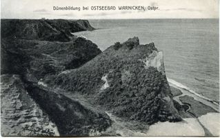 Warnicken, Kreis Samland Warnicken, Dünenbildung bei Ostseebad Warnicken 