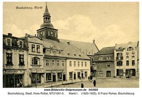 Bischofsburg, Stadt, Kreis Rößel 