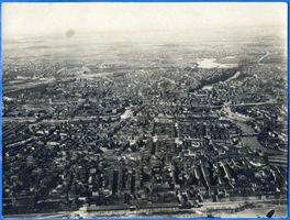 Königsberg (Pr.), Stadtkreis Königsberg Königsberg, Luftbild, Zeppelinaufnahme auf die  Stadt Кёнигсберг, аэрофотоснимок, снимок с дирижабля на город