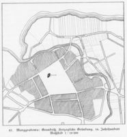 Treuburg, Kreis Treuburg Marggrabowa, Grundriß, Herzogliche Gründung 16. Jahrhundert Маргграбова, план, герцогское основание, XVI век