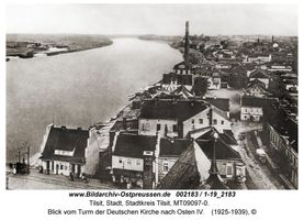 Tilsit, Stadt, Stadtkreis Tilsit Schloßplatz