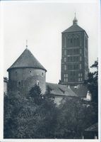 Braunsberg Kr. Braunsberg, Kreis Braunsberg Braunsberg, Ostpr., Kath. Pfarrkirche und Wehrturm VI 