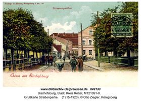 Bischofsburg, Stadt, Kreis Rößel 