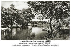 Angerburg Kr. Angerburg, Stadt, Kreis Angerburg Uferpromenade