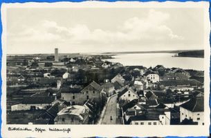 Nikolaiken Kr. Sensburg, Kreis Sensburg Nikolaiken Kr. Sensburg, Teilansicht III Николаикен, р-н Зенсбург, вид части города, III