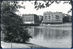 Königsberg (Pr.), Stadtkreis Königsberg Königsberg (Pr.), Schloßteich und Schloßteichbrücke II Кёнигсберг (Пр.), Замковый пруд и мост через Замковый пруд, II