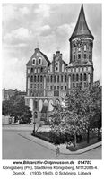 Königsberg (Pr.), Stadtkreis Königsberg  Königsberg, Dom