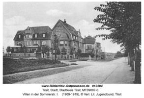 Tilsit, Stadt, Stadtkreis Tilsit Sommerstraße