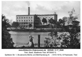 Tilsit, Stadt, Stadtkreis Tilsit Splitterer Straße 1