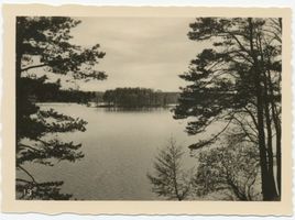  Niedersee (See), Blick zur Königsinsel V Masuren, Niedersee