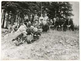 Ortelsburg, Stadt, Kreis Ortelsburg Ortelsburg, Kaufmännischer Verein, Ausflug mit Angehörigen 