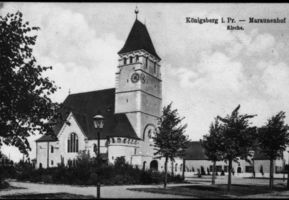 Königsberg (Pr.), Stadtkreis Königsberg Königsberg, Maraunenhof, Herzog-Albrecht-Gedächtniskirche IV 