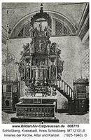 Schloßberg, Kreisstadt, Kreis Schloßberg 