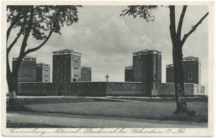 Hohenstein Kr. Osterode, Stadt, Kreis Osterode Hohenstein Kr. Osterode, Tannenberg-Nationaldenkmal Hohenstein, Tannenberg-Nationaldenkmal