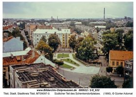 Tilsit, Stadt, Stadtkreis Tilsit Schenkendorfplatz