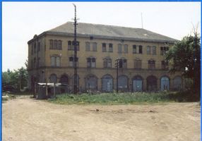 Eydtkau, Kreis Ebenrode Eydtkau, Ehemaliges Bahnhofsgebäude mit Postamt 
