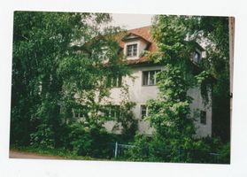 Metgethen, Ort und Bahnstation, Stadtkreis Königsberg Kronprinzenweg 10 Metgethen, Kronprinzenweg 10, Haus Konopka, ?? Metgethen, Häuser früher und heute