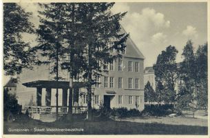 Gumbinnen, Stadt, Kreis Gumbinnen Gumbinnen, Staatl. Maschinenbauschule 
