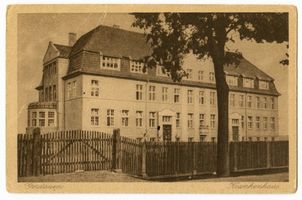 Gerdauen, Stadt und Bahnstation, Kreis Gerdauen Gerdauen, Krankenhaus I 
