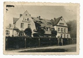Rauschen Kr. Samland, Kreis Samland Rauschen Kr. Samland,  Haus Sonneck , Eisenbahnererholungsheim IV 