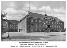 Tilsit, Stadt, Stadtkreis Tilsit Fabrikstraße 67