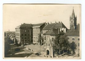 Königsberg (Pr.), Stadtkreis Königsberg Schloßplatz Königsberg (Pr.), Schloß, Teilanischt (Ostseite) Кёнигсберг (Пр.), замок, частичный вид (восточная сторона)