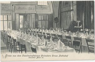 Groß Rathshof, Stadtkreis Königsberg Groß Rathshof, Gesellschaftshaus Belvedere 