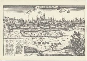 Königsberg (Pr.), Stadtkreis Königsberg Königsberg (Pr.), Stadtansicht, Kupferstich Königsberg, Aus der Geschichte der Stadt