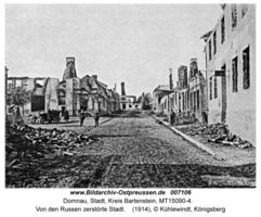 Domnau, Stadt, Kreis Bartenstein 