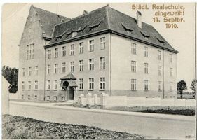 Ebenrode, Stadt, Kreis Ebenrode Ebenrode fr. Stallupönen, Städt. Realschule, eingeweiht 14.09.1910 Эбенроде, быв. Шталлупёнен, городское реальное училище, освящено 14.09.1910