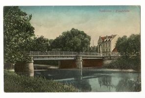 Gumbinnen, Stadt, Kreis Gumbinnen Gumbinnen, Pissabrücke Гумбиннен, мост через Писсу