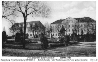 Rastenburg, Stadt, Kreis Rastenburg Bahnhofstraße