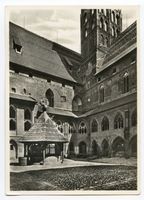Marienburg, Westpr., Kreis Marienburg Marienburg i. Westpr., Hochschloß, Kreuzgang Marienburg, Schloß