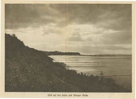 Neukuhren, Kreis Samland Neukuhren, Blick auf den Hafen und Wanger Spitze 