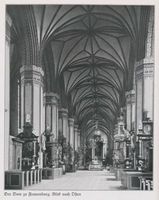 Frauenburg, Kreis Braunsberg Frauenburg, Dom, Blick nach Osten, Innenansicht Фрауэнбург, собор, вид на восток, вид интерьера
