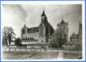 Marienburg, Westpr., Kreis Marienburg Marienburg i. Westpr., Die Marienburg, Schloßkirche mit Marienbild VI Мариенбург в Западной Пруссии, замок Мариенбург, замковая церковь с образом Богоматери, VI