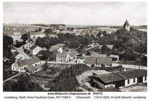 Landsberg, Stadt, Kreis Preußisch Eylau 