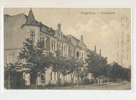 Angerburg Kr. Angerburg, Stadt, Kreis Angerburg Angerburg, Straßenpartie II 