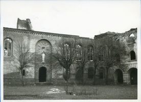 Braunsberg Kr. Braunsberg, Kreis Braunsberg Braunsberg, Gymnasium - Kriegsschäden Браунсберг, гимназия — военные разрушения