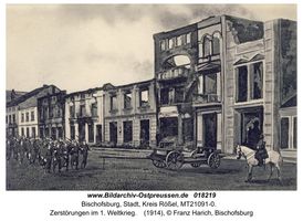 Bischofsburg, Stadt, Kreis Rößel 