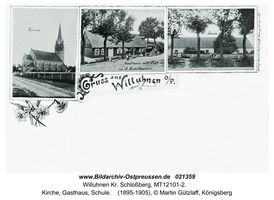 Willuhnen Kr. Schloßberg, Kreis Schloßberg  