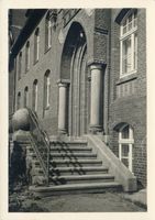 Tilsit, Stadt, Stadtkreis Tilsit Tilsit, Landratsamt (Kreishaus) Eingang Тильзит, окружное управление (крейсхаус), вход