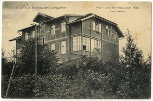 Neuhausen Kr. Samland, Kreis Samland Neuhausen-Tiergarten, Villa Lieselott, Restaurant II Нойхаузен-Тиргартен, вилла «Лизелотт», ресторан II