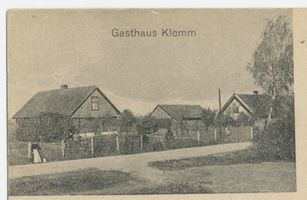 Erztal, Kreis Johannisburg Krussewen, Gasthaus Klemm 