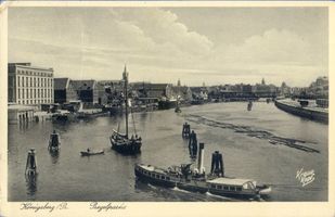 Königsberg (Pr.), Stadtkreis Königsberg Königsberg (Pr.), Pregelpartie II Königsberg, Pregel