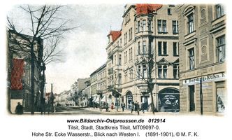 Tilsit, Stadt, Stadtkreis Tilsit Hohe Straße